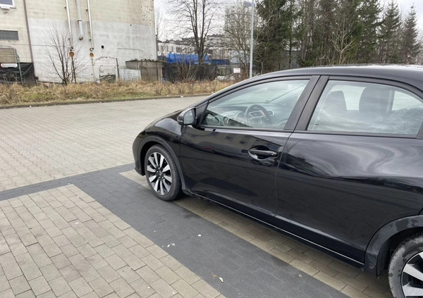 Honda Civic cena 47000 przebieg: 153000, rok produkcji 2014 z Praszka małe 137